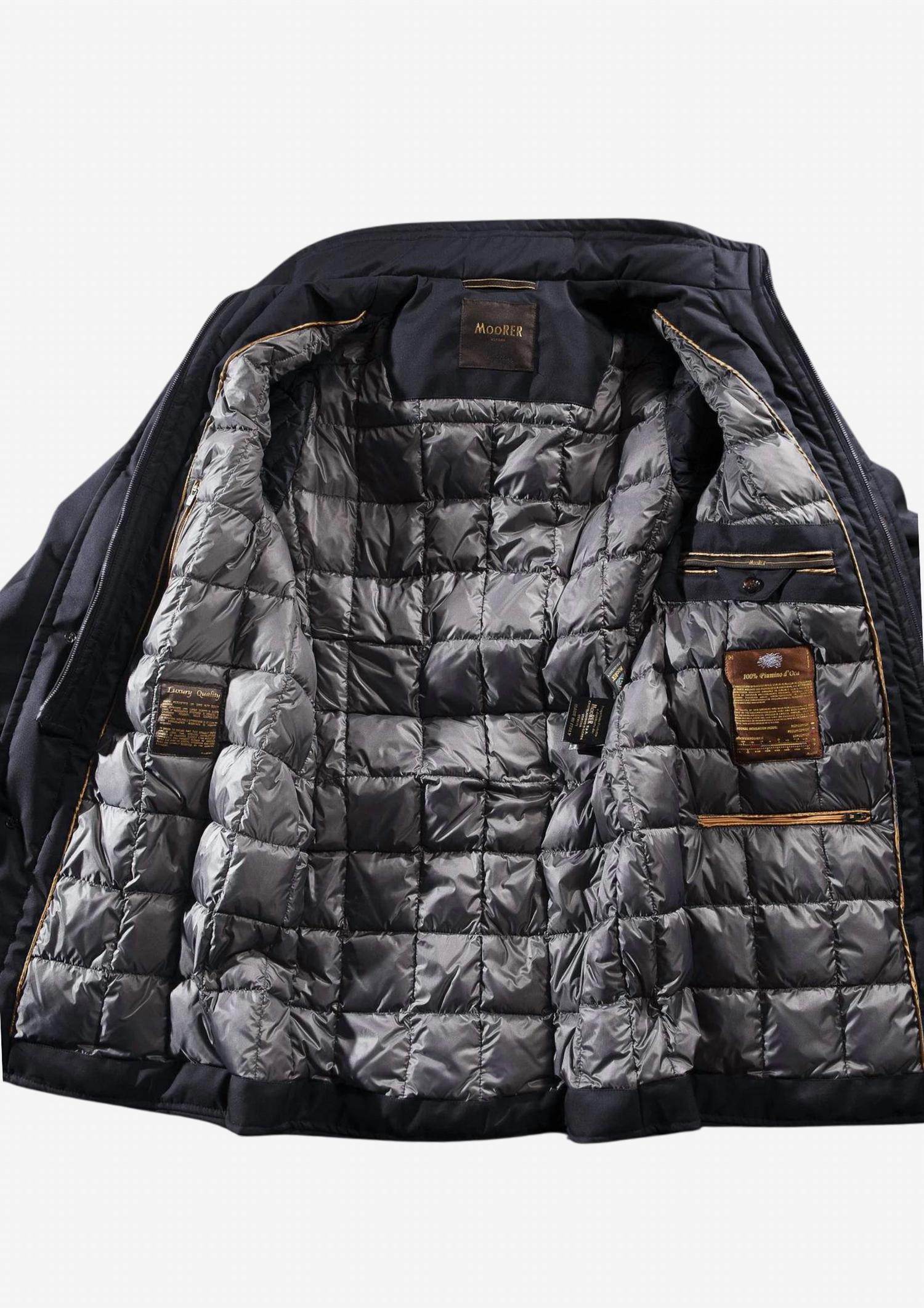 MooRER - Men's Berecci Midweight Overcoat - Rack Hunt