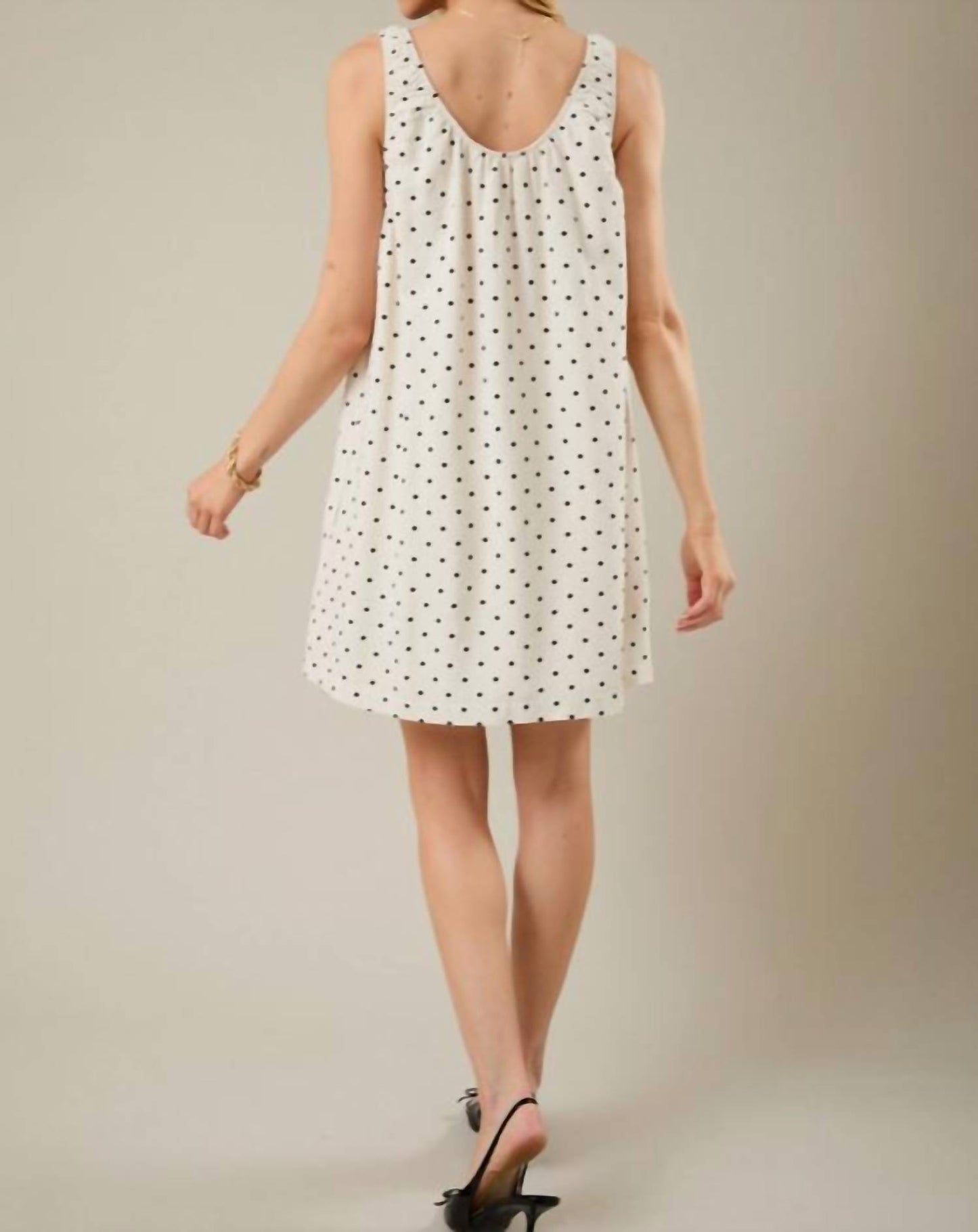 Gemma U-Neck Mini Dress