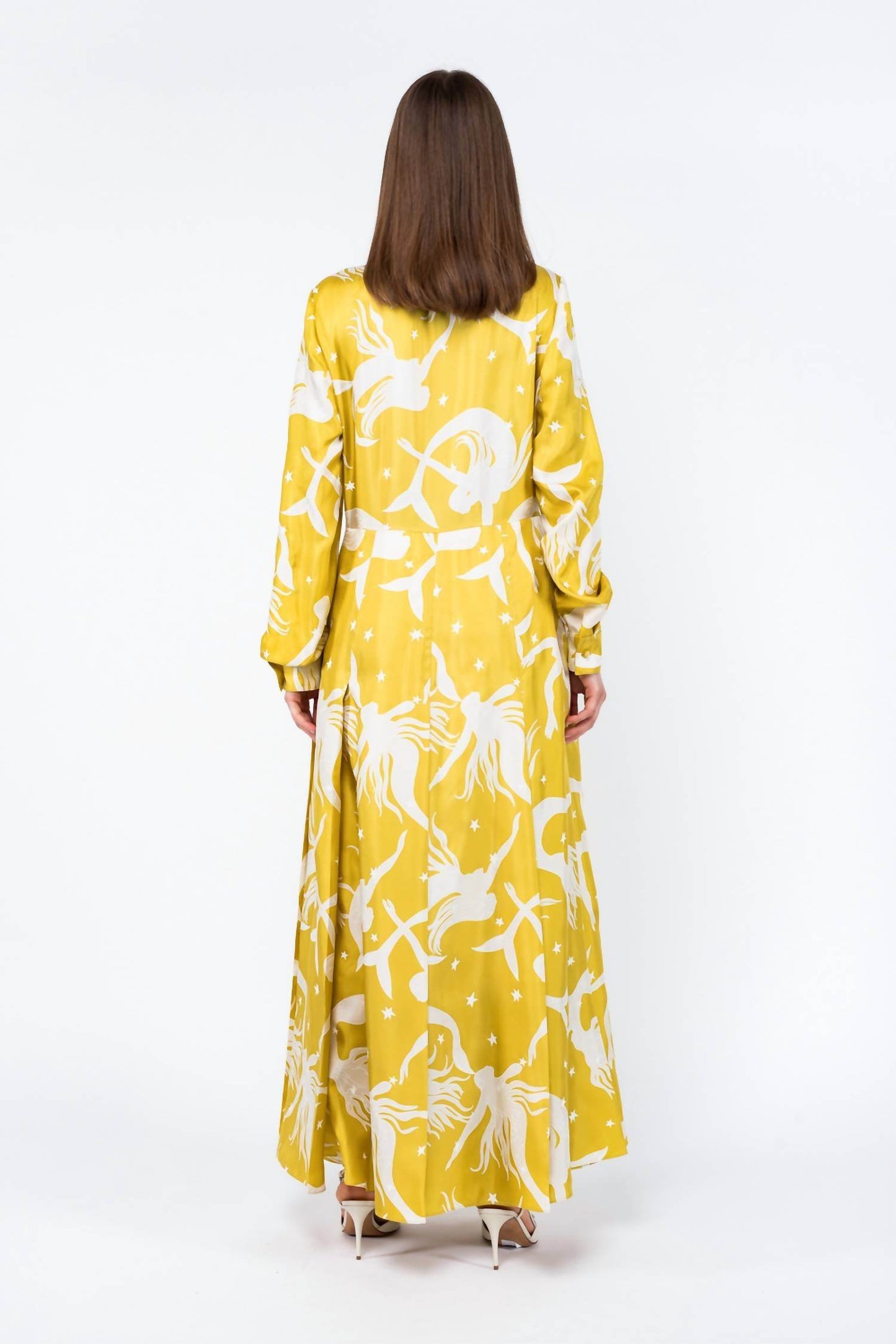 Valentino - Printed Silk Twill Dress - Rack Hunt