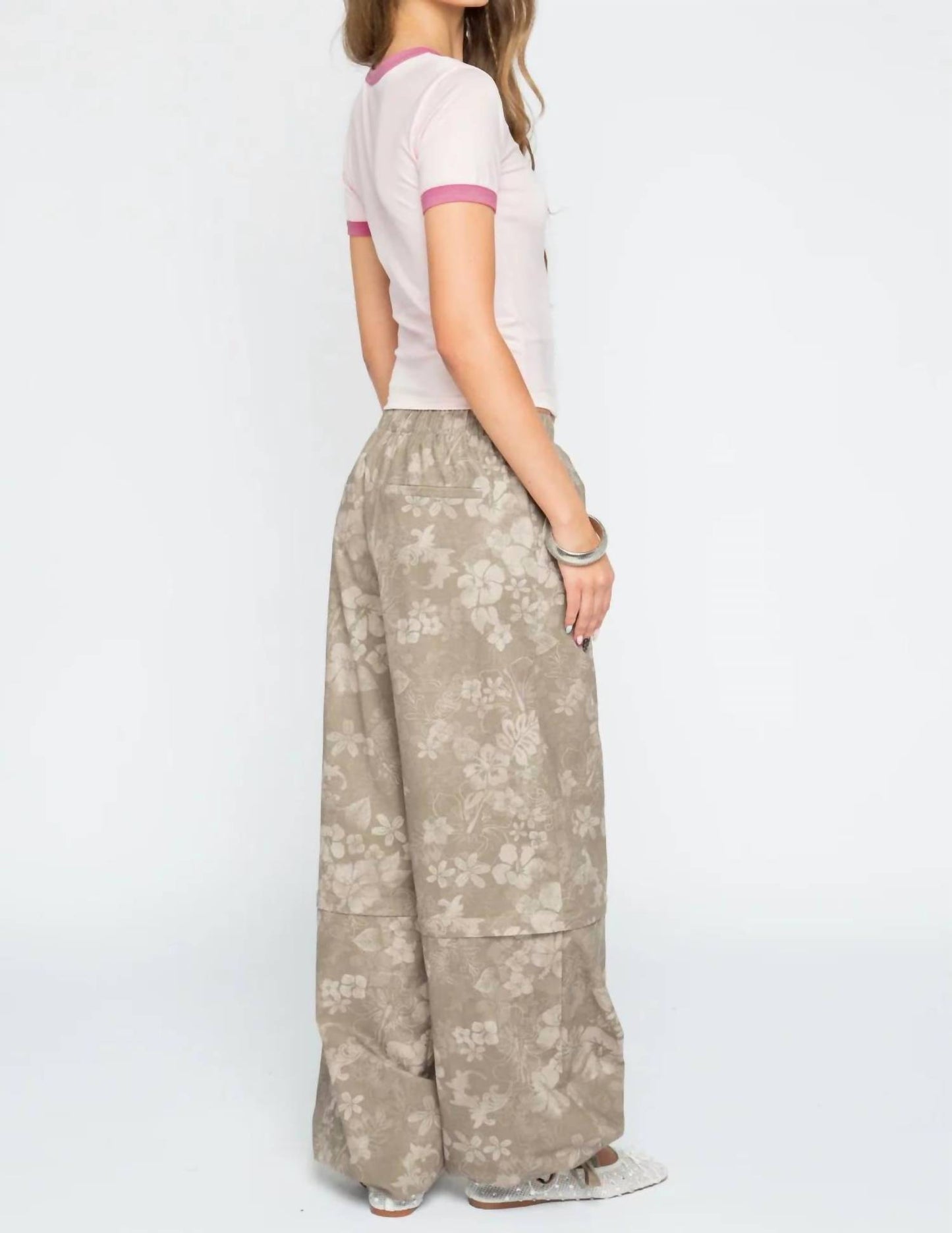 Women's Hibiscus 2 In 1 Shorts And Trouser