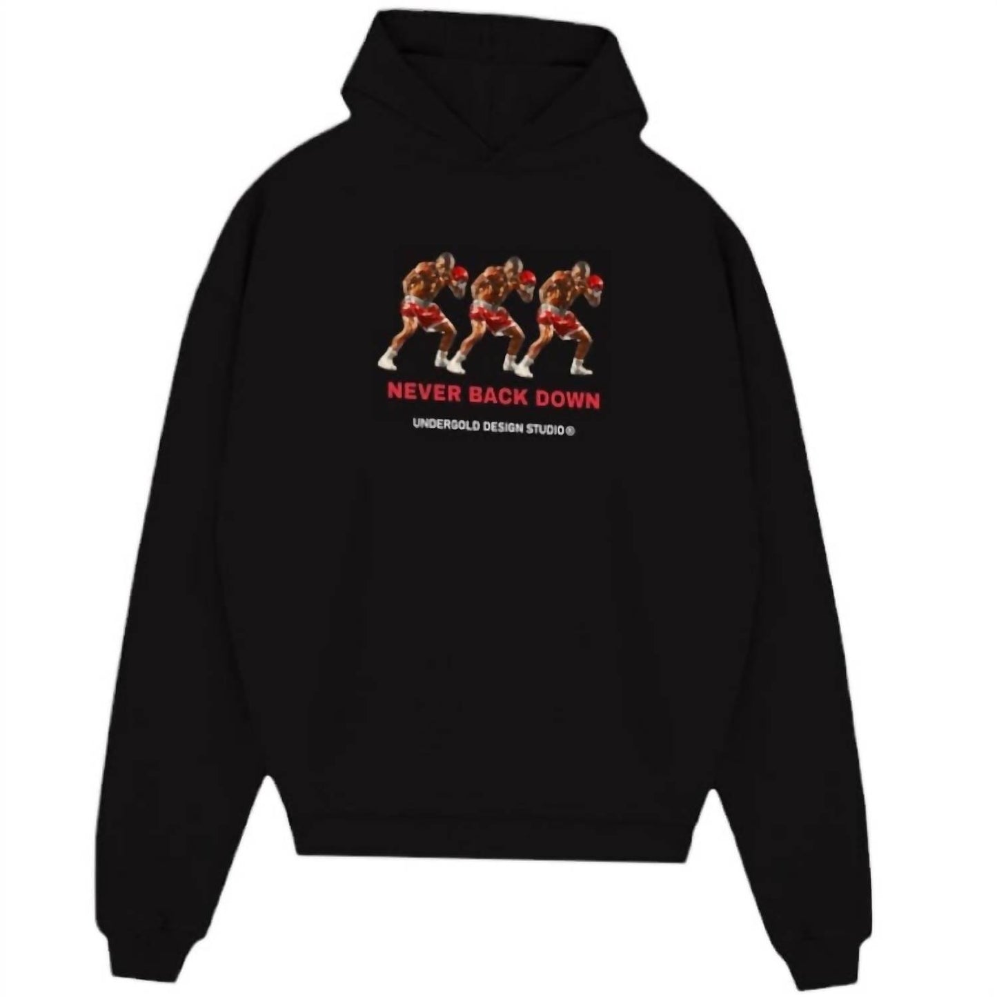 Dreamers "never Back Down" Hoodie