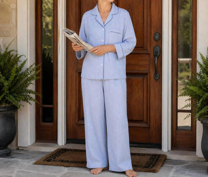 Seersucker Pajama Set