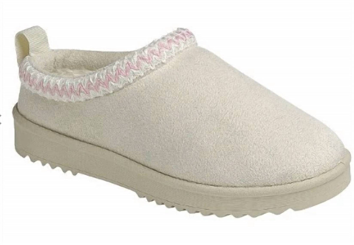 Women's Braid Ugg Inspo Slipper