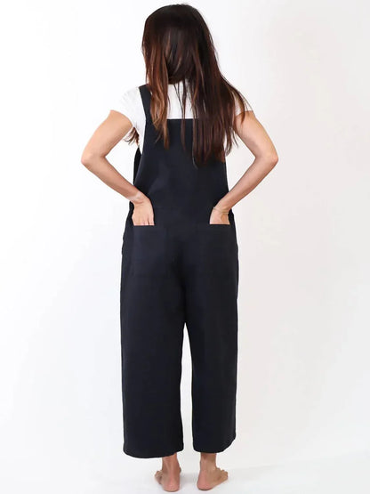 TEAK - Lennon Cropped Overall - Rack Hunt