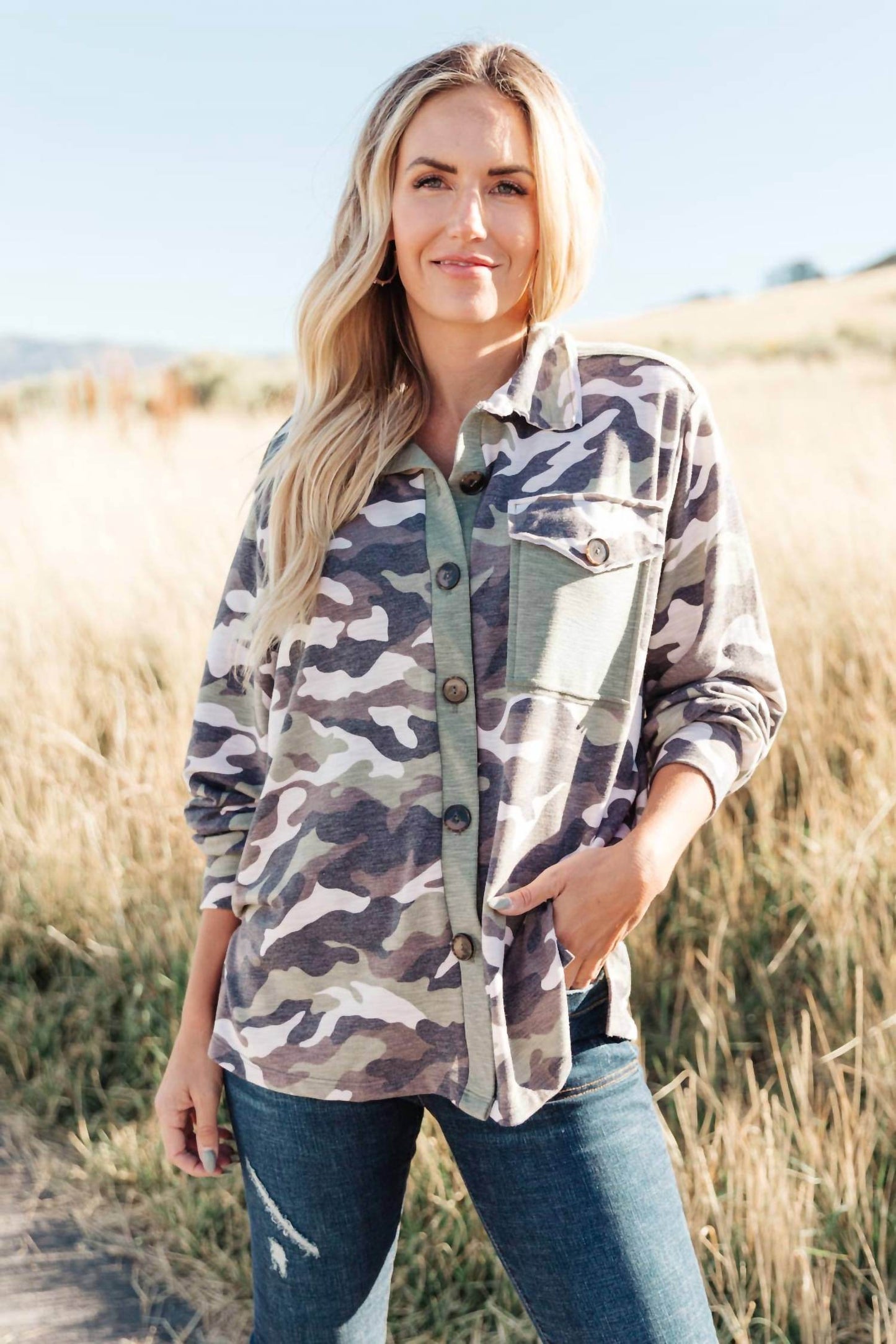 Ave Shops - Cabin Hideaway Shacket - Rack Hunt -