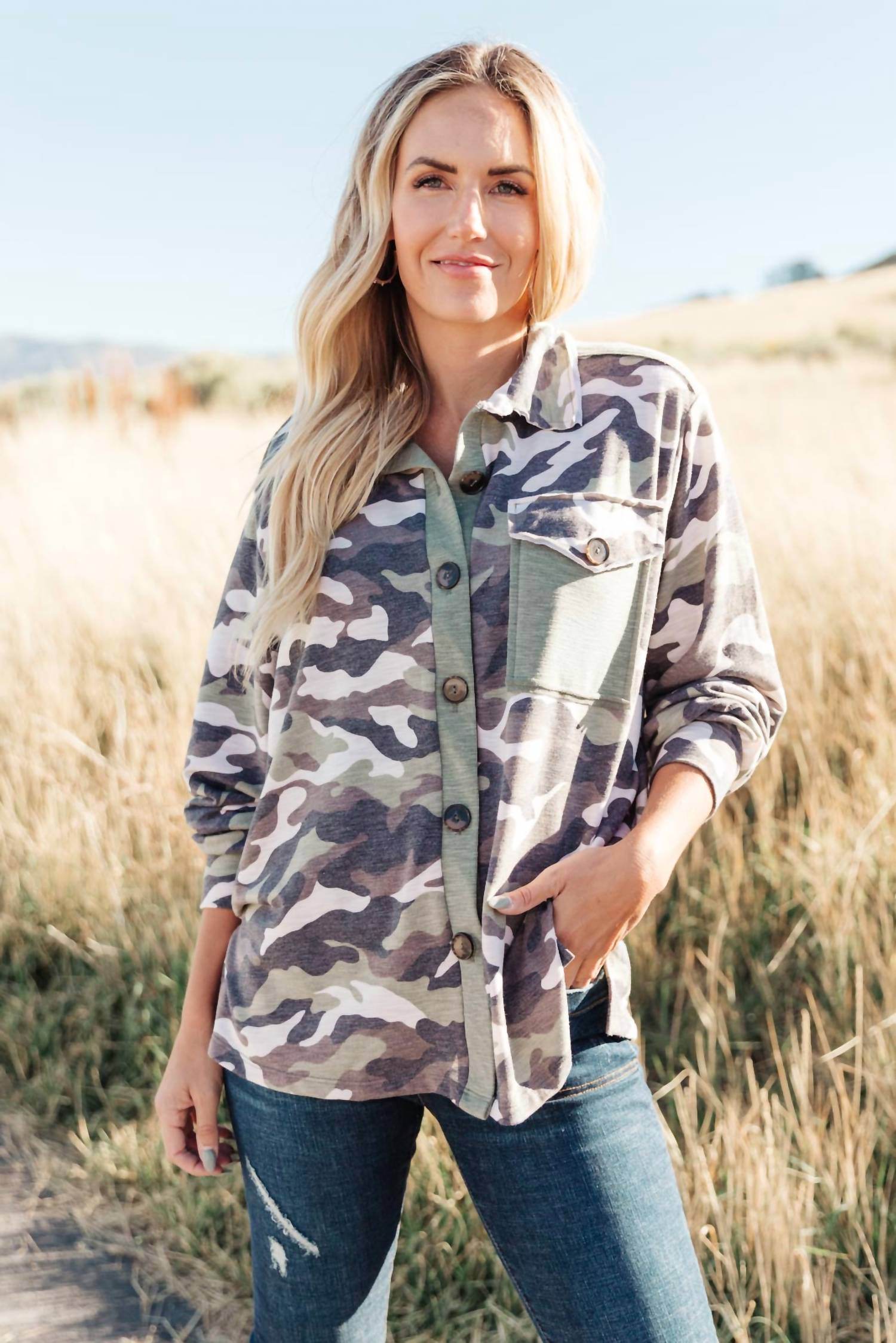 Ave Shops - Cabin Hideaway Shacket - Rack Hunt -