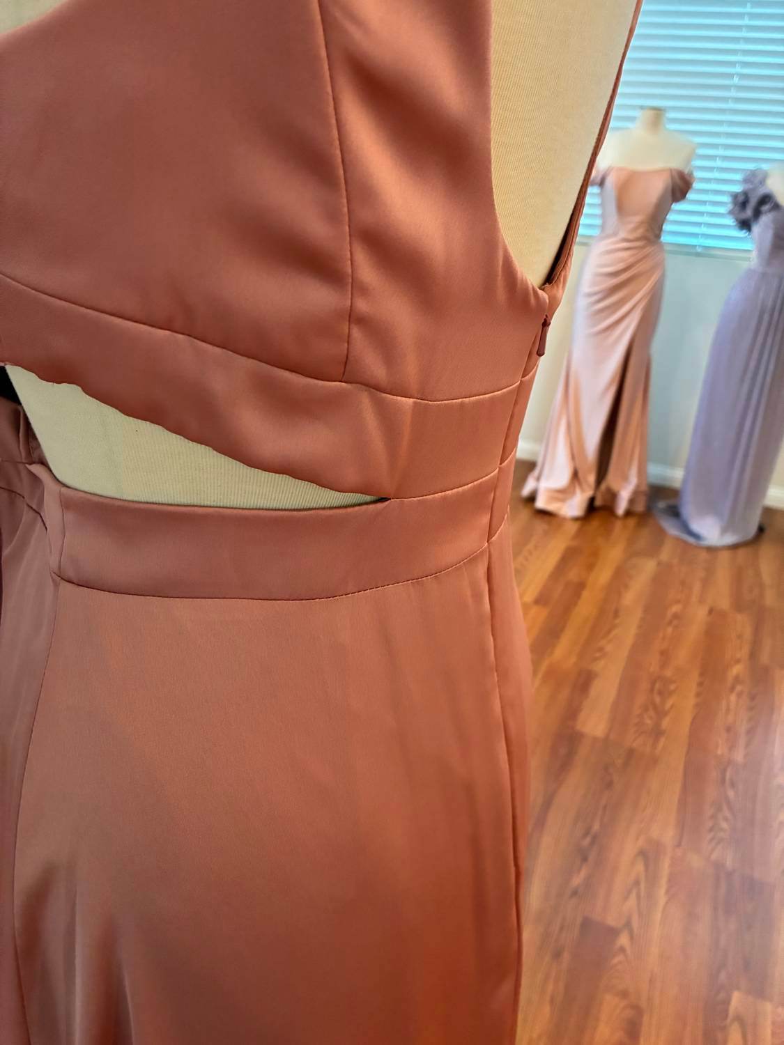 Dessy - Women's A-Line Maxi Dress - Rack Hunt -