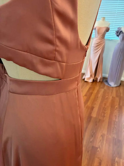 Dessy - Women's A-Line Maxi Dress - Rack Hunt