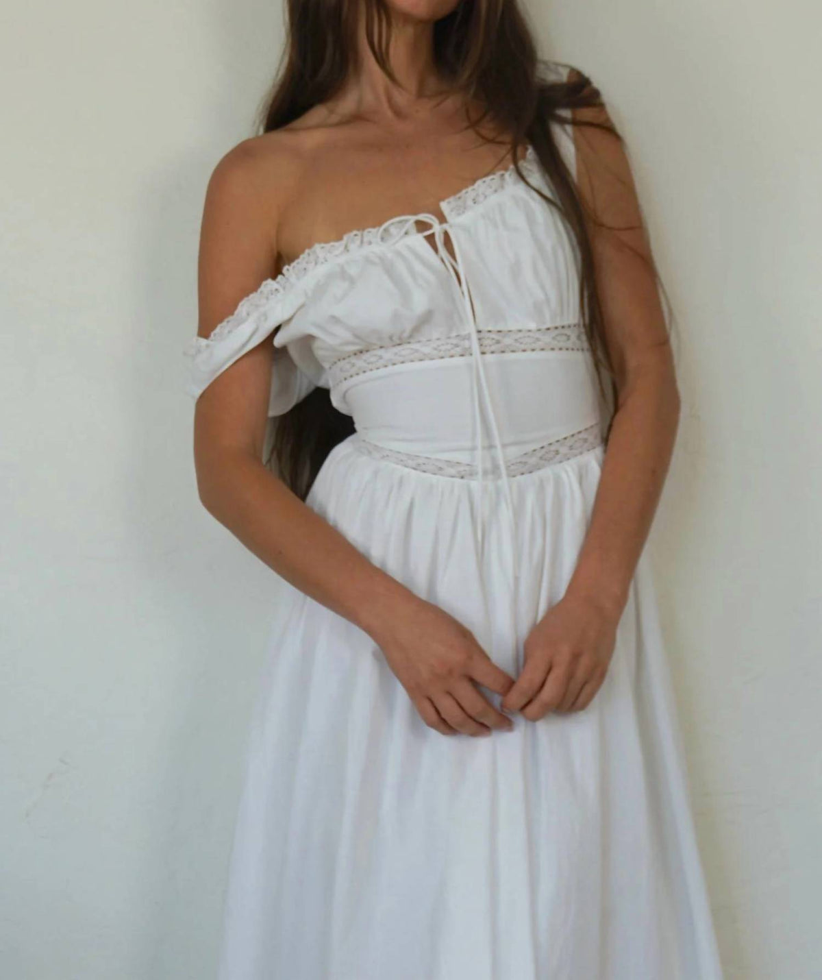 Belle Corset Detail Maxi Dress