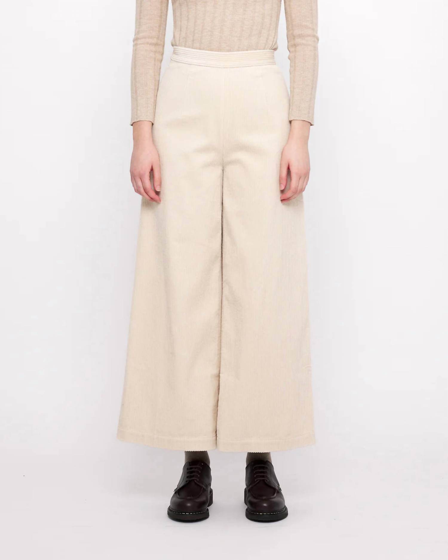 7115 by SZEKI - Classic Wide Legged Trouser - Rack Hunt