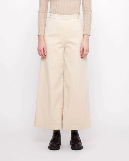 7115 by SZEKI - Classic Wide Legged Trouser - Rack Hunt