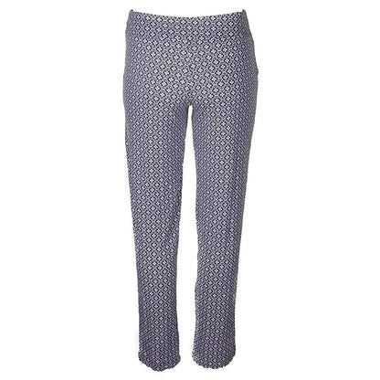 Women's Geo-printed Knit Slim Pajama Pants