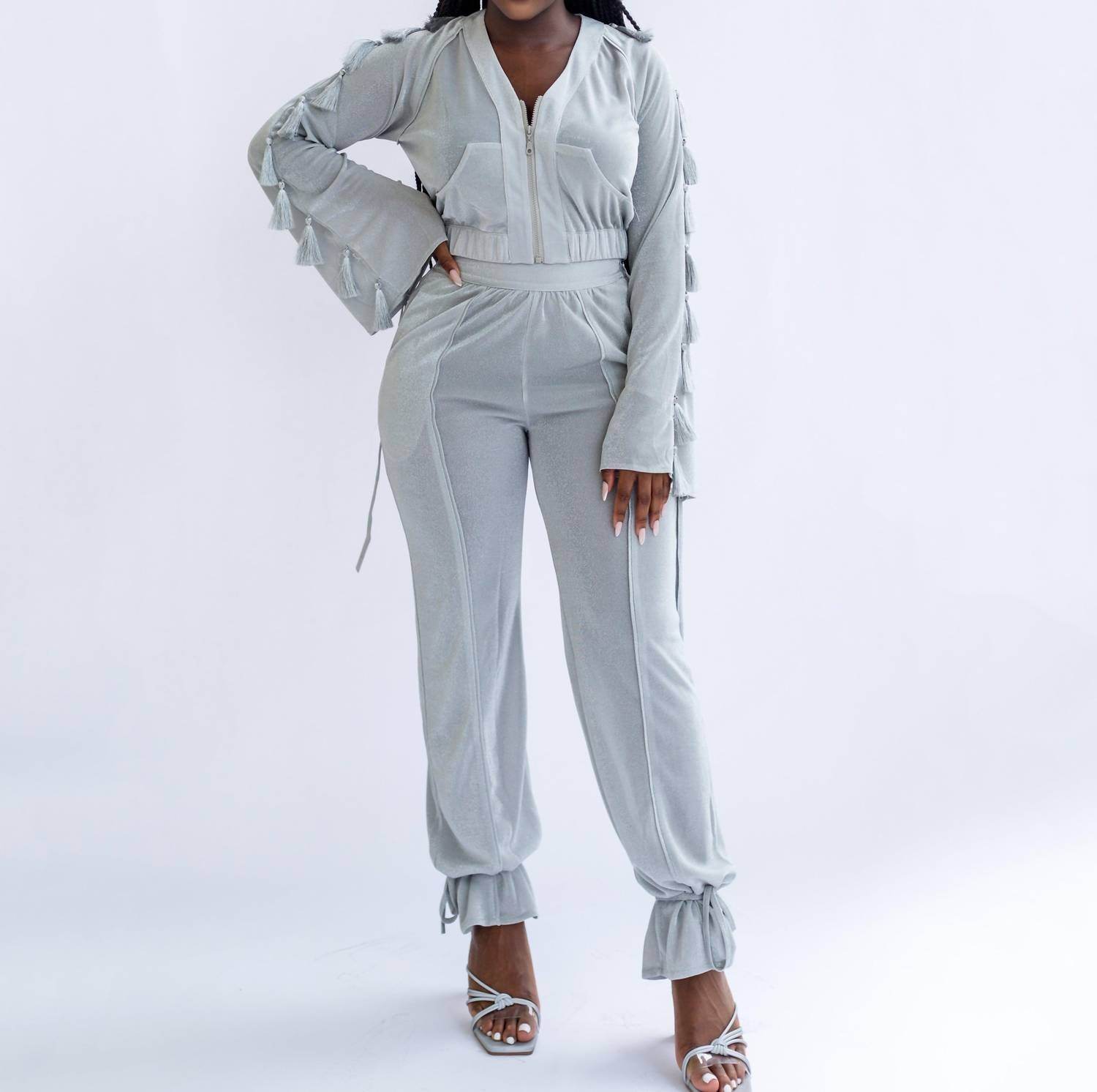 Koy & Victoria - Vix Ankle Tie Pants - Rack Hunt -