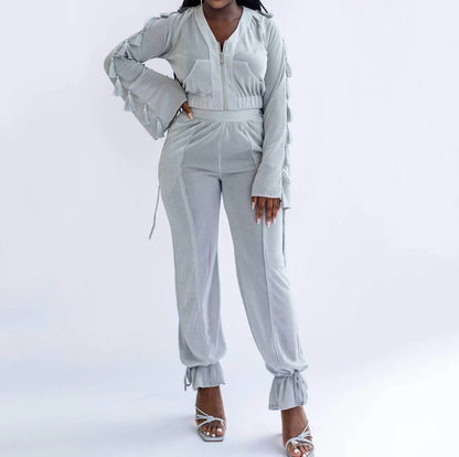 Koy & Victoria - Vix Ankle Tie Pants - Rack Hunt