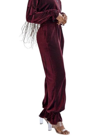 Koy & Victoria - Vix Ankle Tie Pants - Rack Hunt