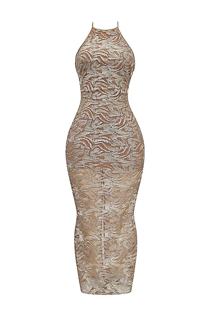 House of CB - Giada Embroidered Sequin Gown - Rack Hunt
