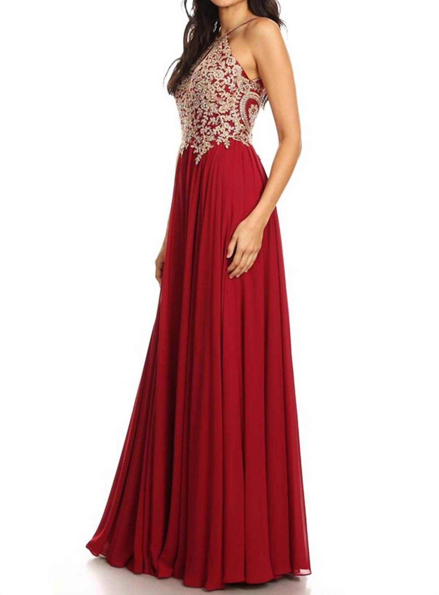 Anny Lee - Chiffon Ballgown - Rack Hunt