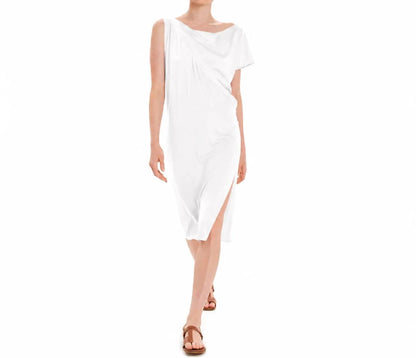 Opal Draped Midi Dress