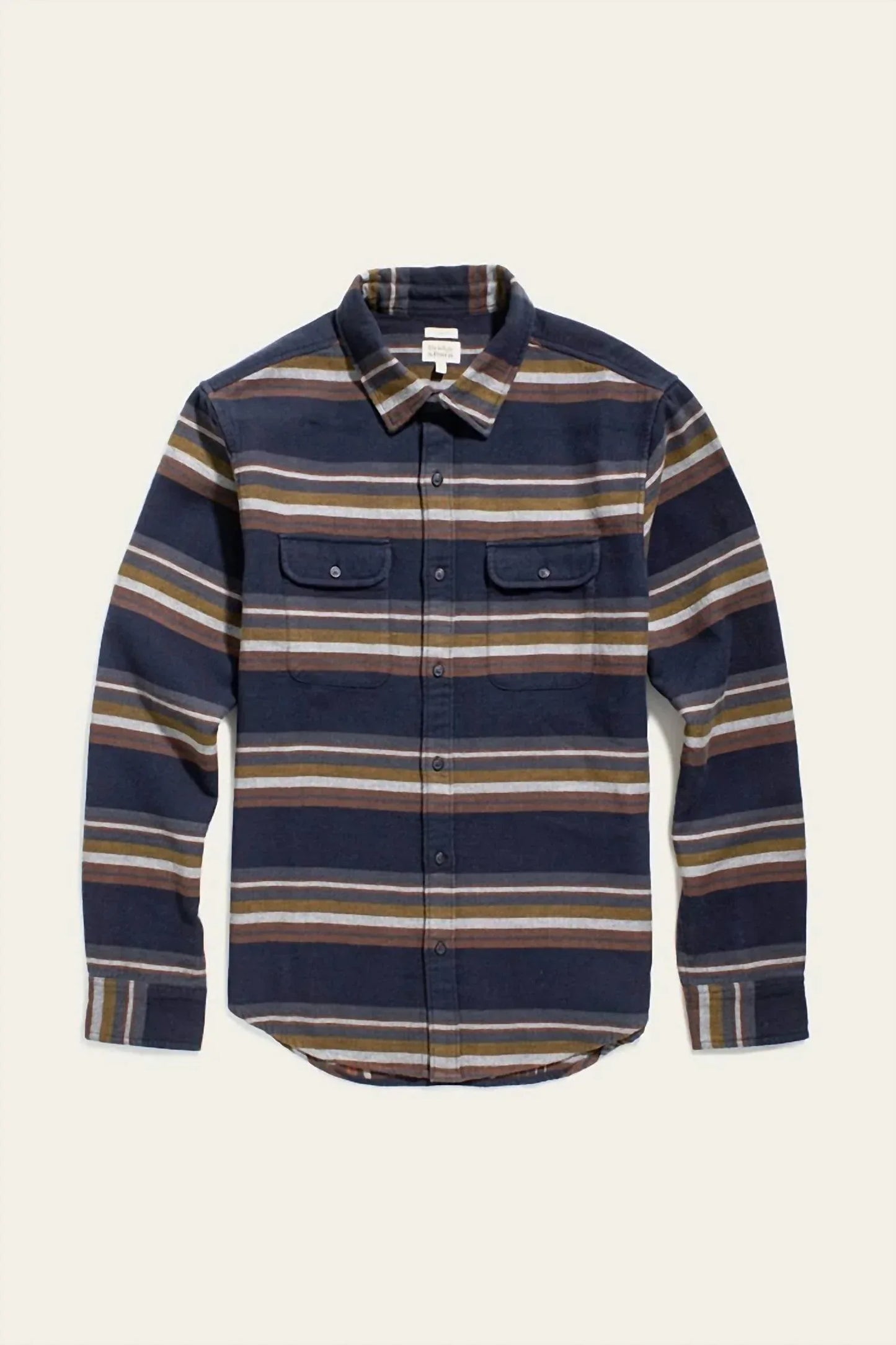 Bridge & Burn - Cole Slim Brushed Cotton Shirt - Rack Hunt