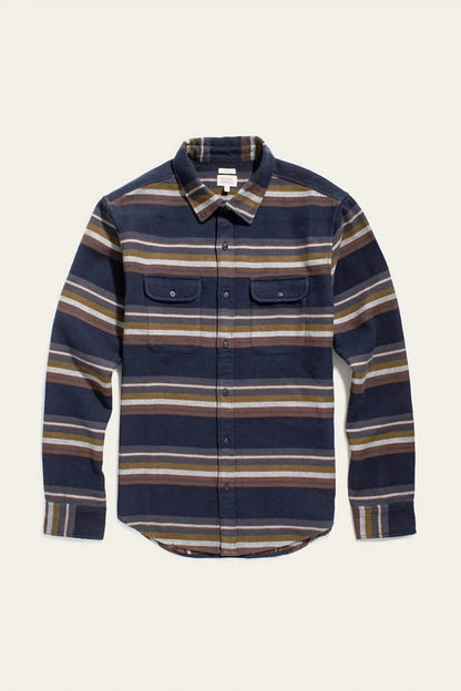 Bridge & Burn - Cole Slim Brushed Cotton Shirt - Rack Hunt