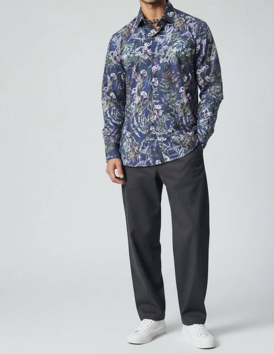 Slim Fit Casual Long Sleeve Shirt