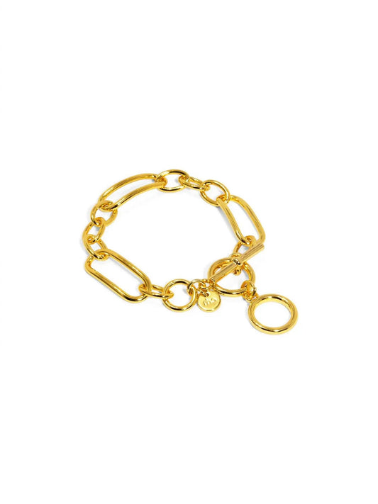 Rho - Women's Mixed Chain Toggle Bracelet - Rack Hunt