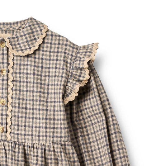 Alissa Check Dress