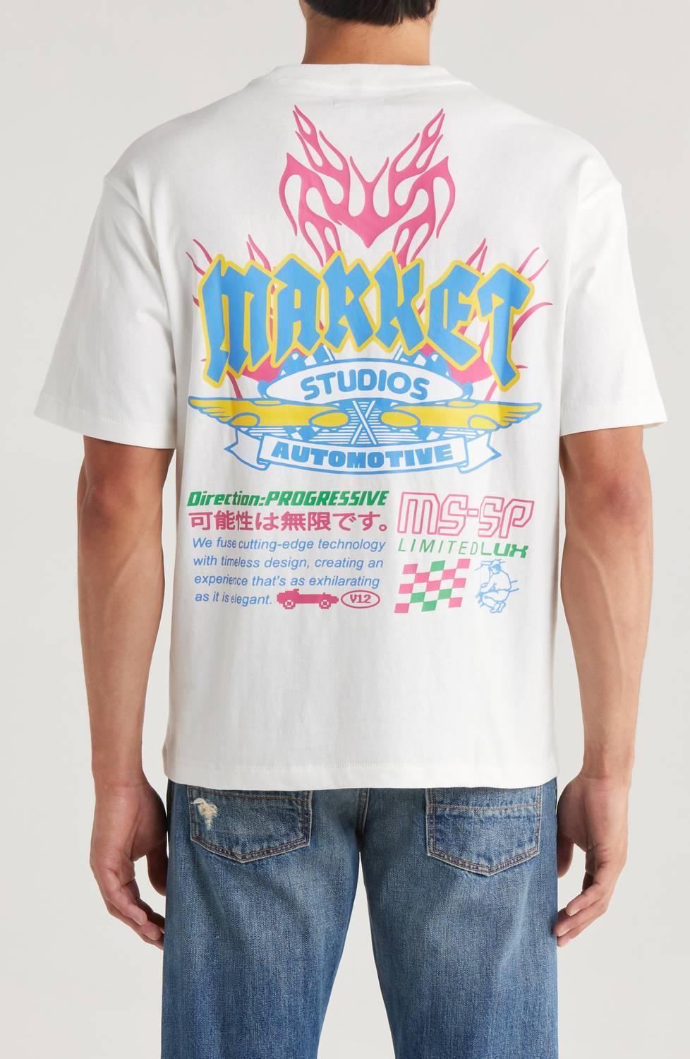 MARKET - V12 Graphic T-shirt - Rack Hunt