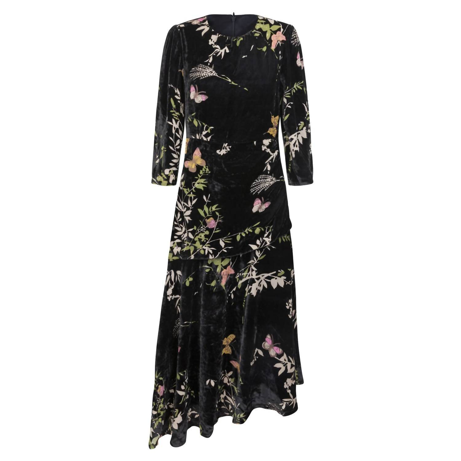 Esteem Couture - Alice Velvet Asymmetrical Dress - Rack Hunt -