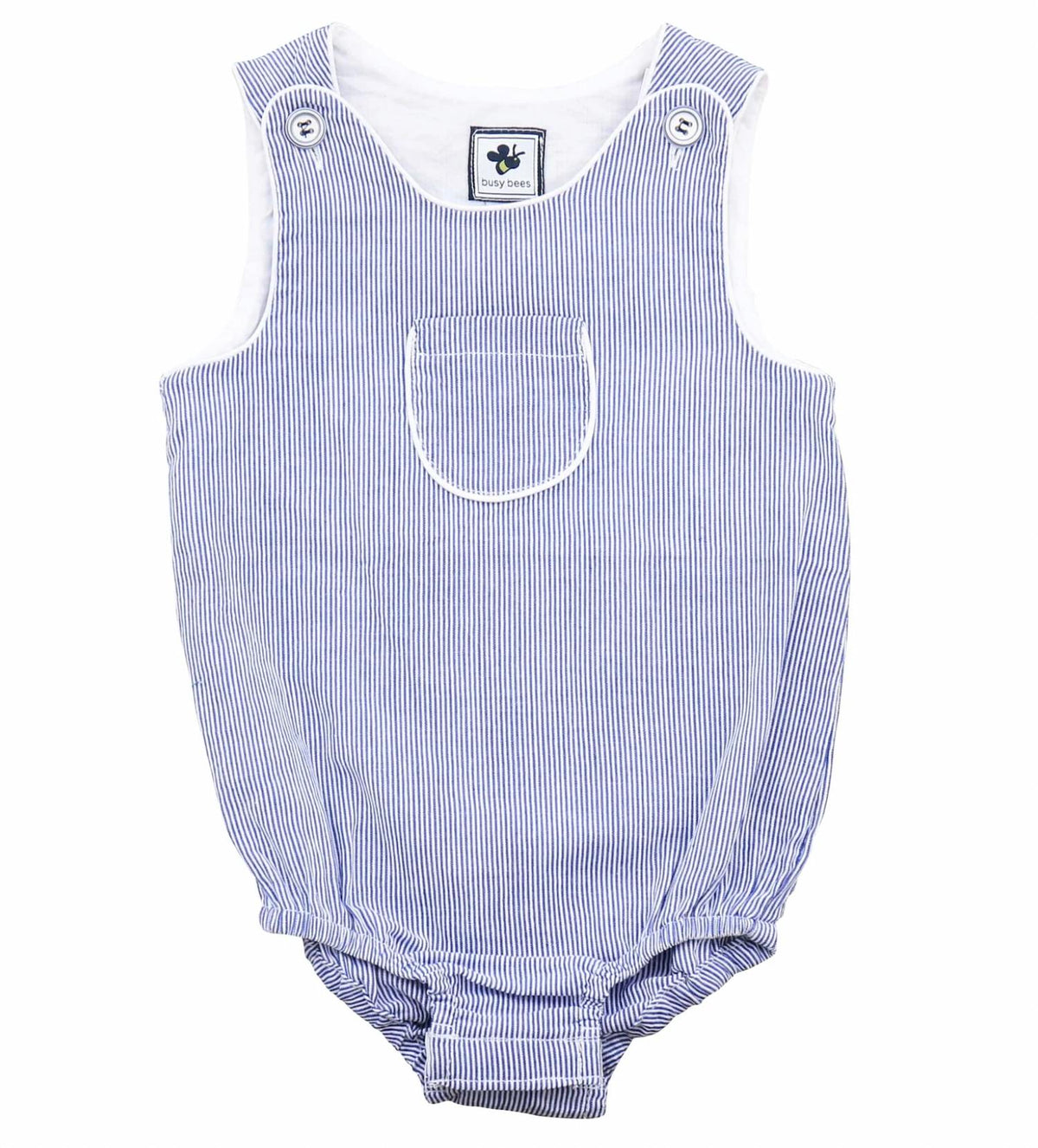 Kid's Windsor Seersucker Bubble Romper