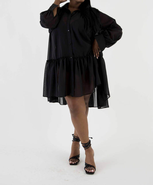 Sante Grace - Poly Chiffon Tunic Dress - Rack Hunt