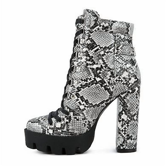 London Rag - Women's Spruce Motorcyle Heeled Boot - Rack Hunt -