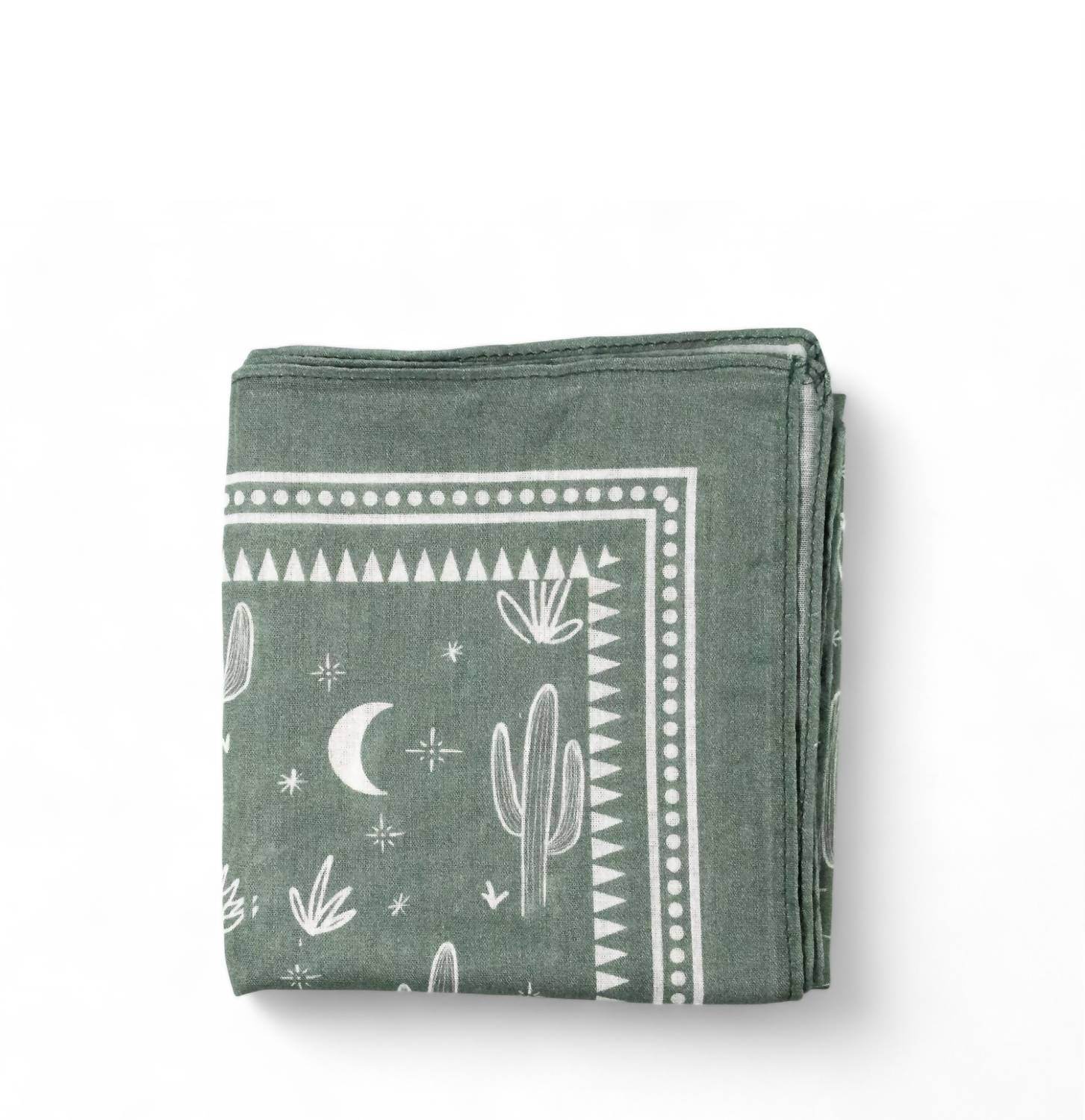 The Care Collective - CACTUS PRINT BANDANA - Rack Hunt -