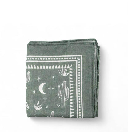 The Care Collective - CACTUS PRINT BANDANA - Rack Hunt