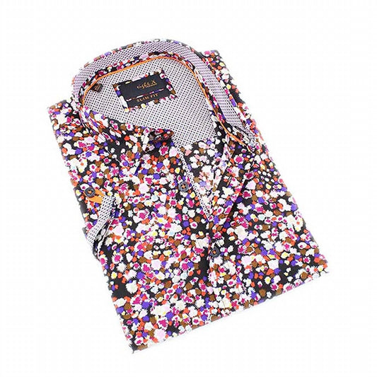 Button Up Sparks Short Sleeve Shirt