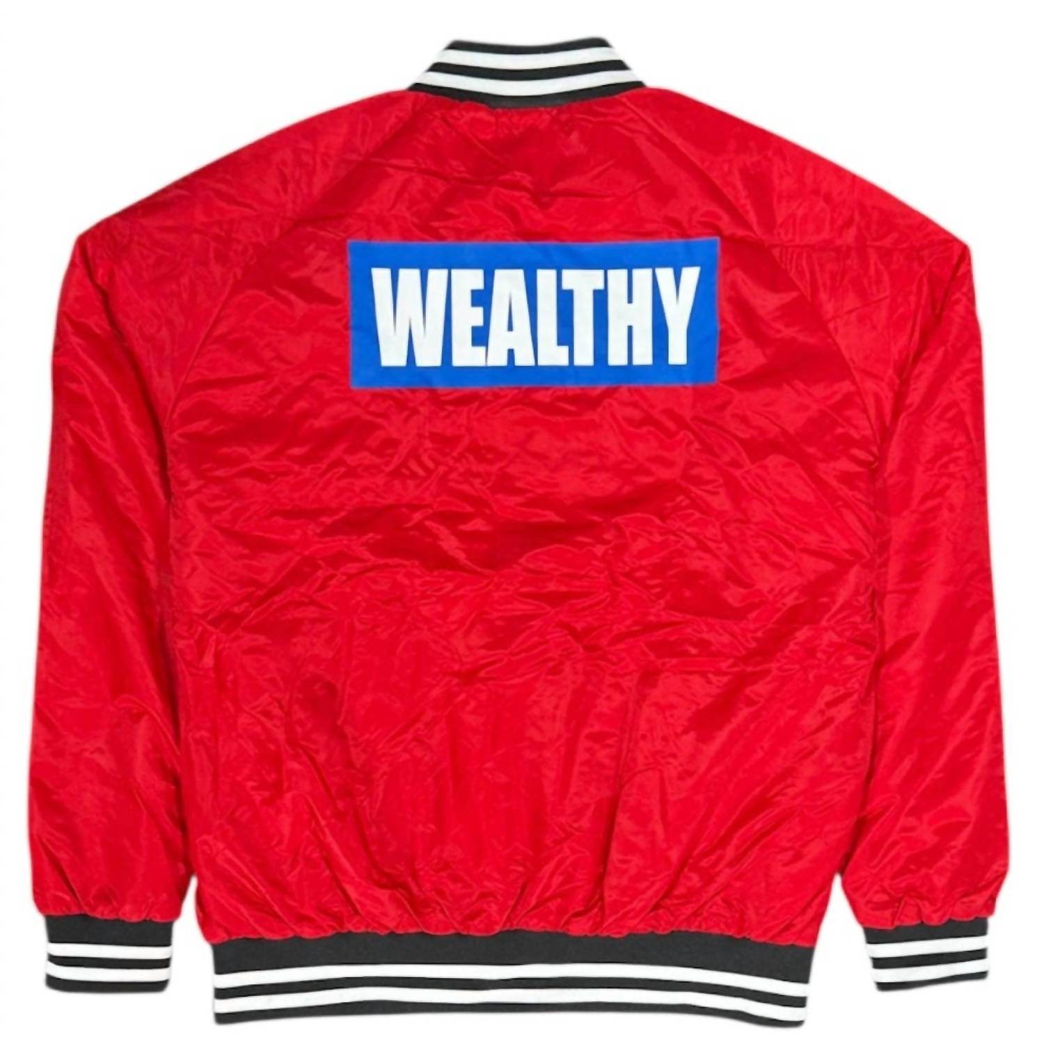 Wealthy - Men's Varsity Jacket - Rack Hunt -