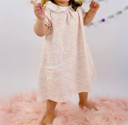 Short Sleeve Pocket Twirl Dress
