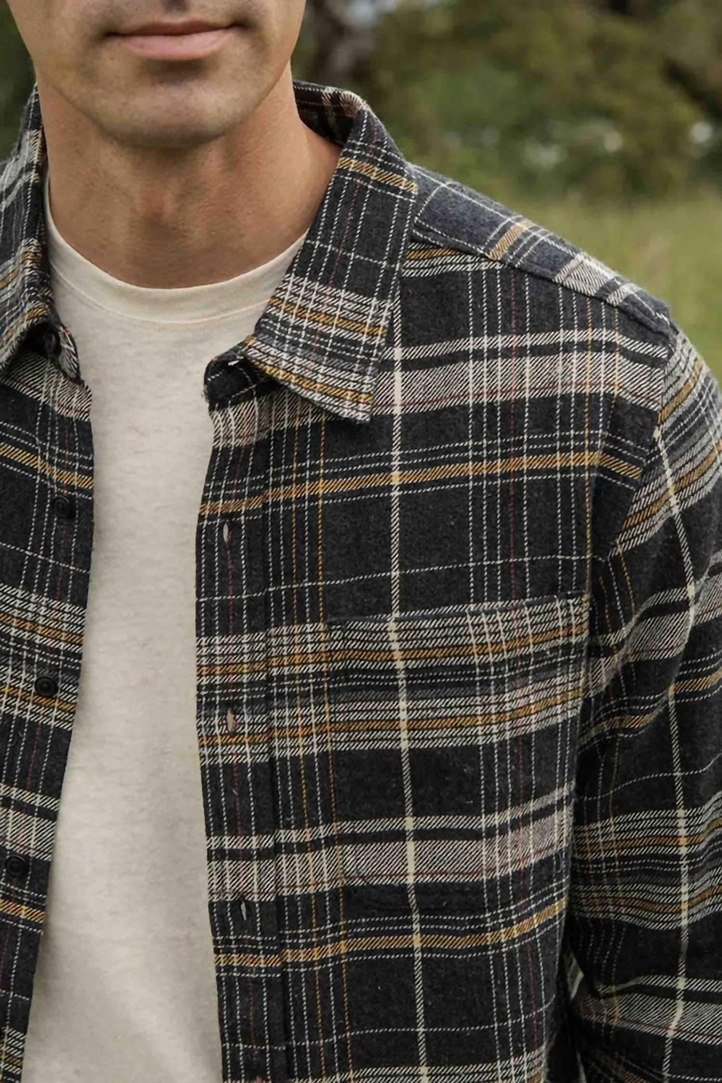 Bridge & Burn - Larson Brushed Flannel Shirt - Rack Hunt