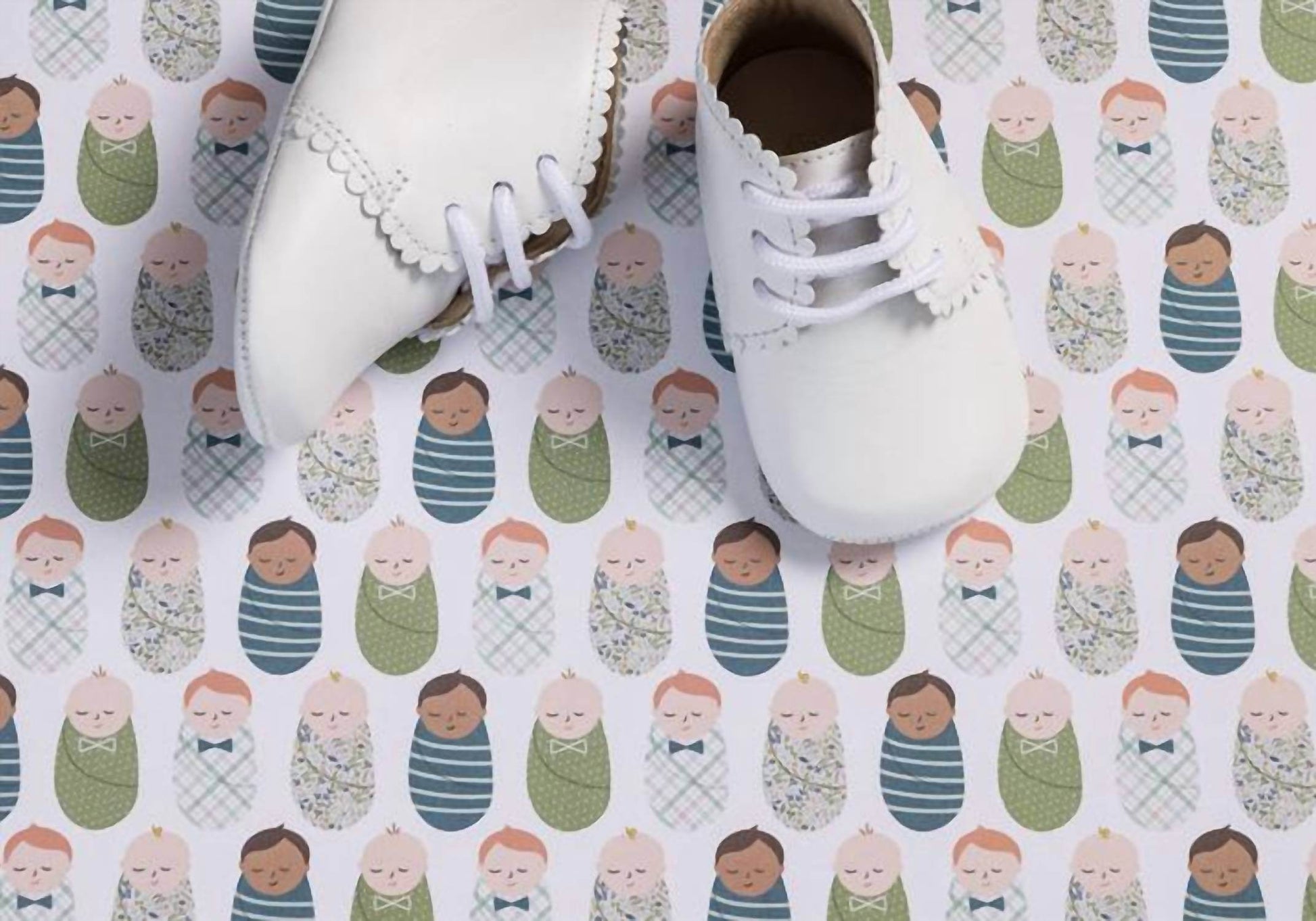 Elephantito - Girl's Scalloped Booties - Rack Hunt -