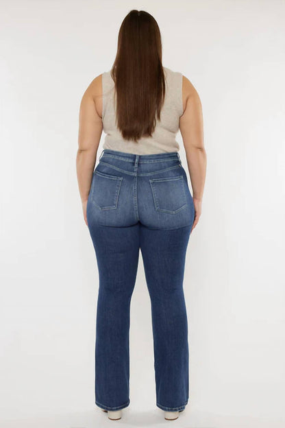 High Rise Bootcut Jeans