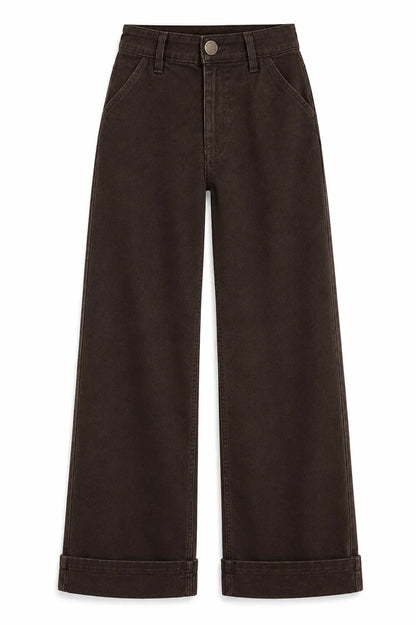 On The Go Cuffed Denim Jeans