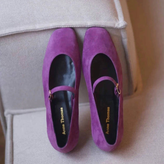 Anne Thomas - Women's Pavlova Ballerina Flat Shoes - Rack Hunt -