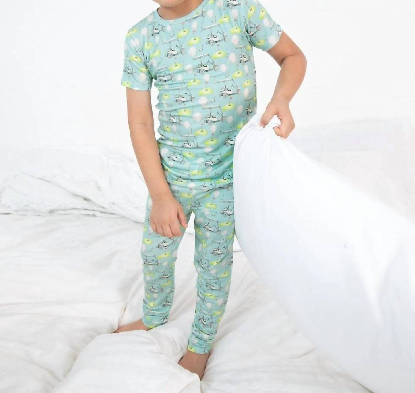 Kids' Noah Golf Short Sleeve Lounge Set