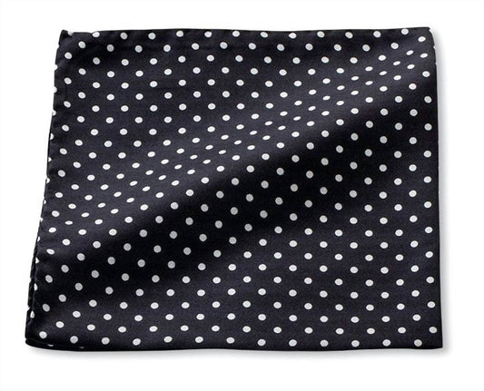 R. Hanauer - Men's Windsor Dots Pocket Square - Rack Hunt -