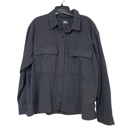 Women's Cotton Ballard Flap Pocket Novelty Button Up Shirt
