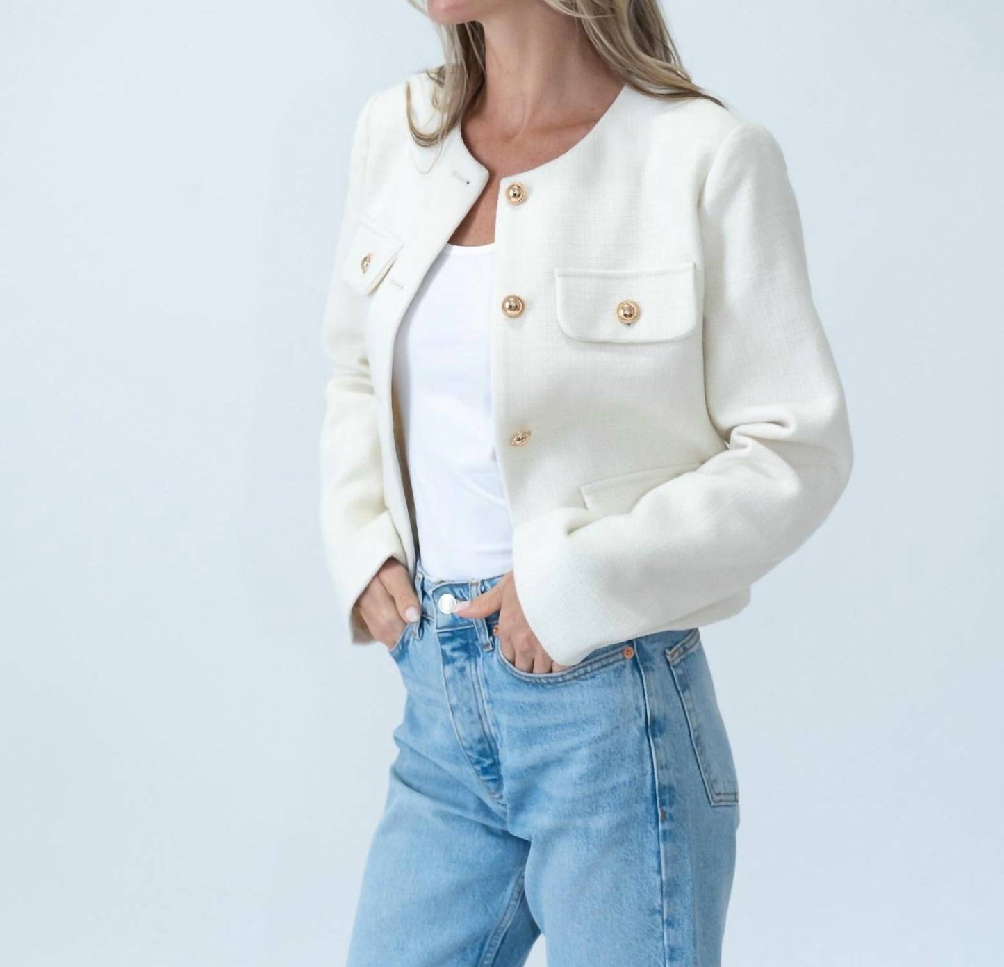 Women's Blakey Round Neck Blazer