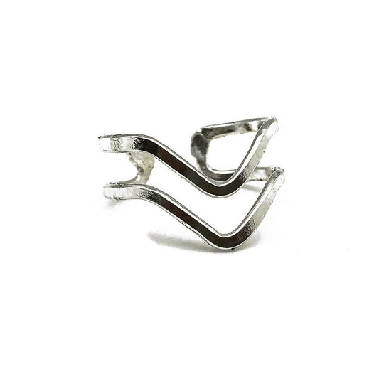 Women's Double Chevron Ring