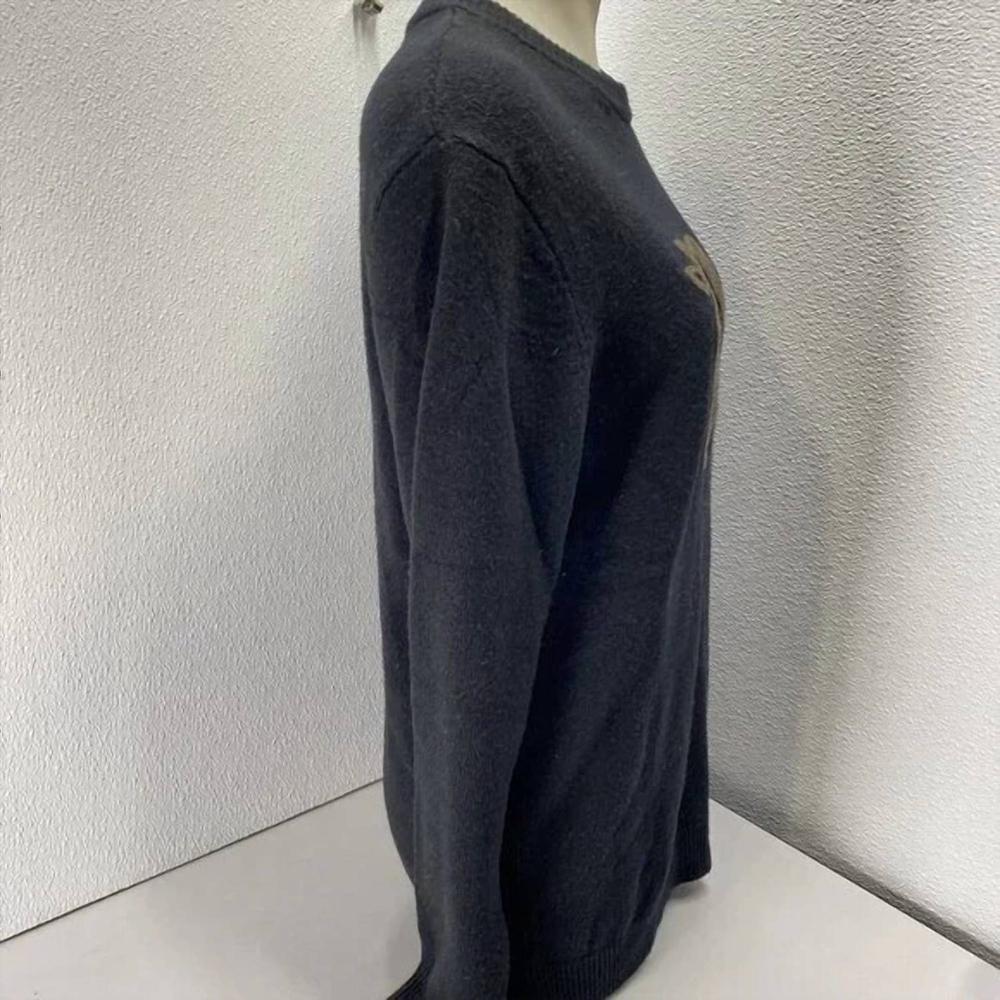 Women's Horse Outline Wool Cashmere Sweater