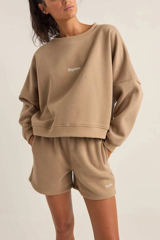 Fleece Crew Neck Sweatshirt