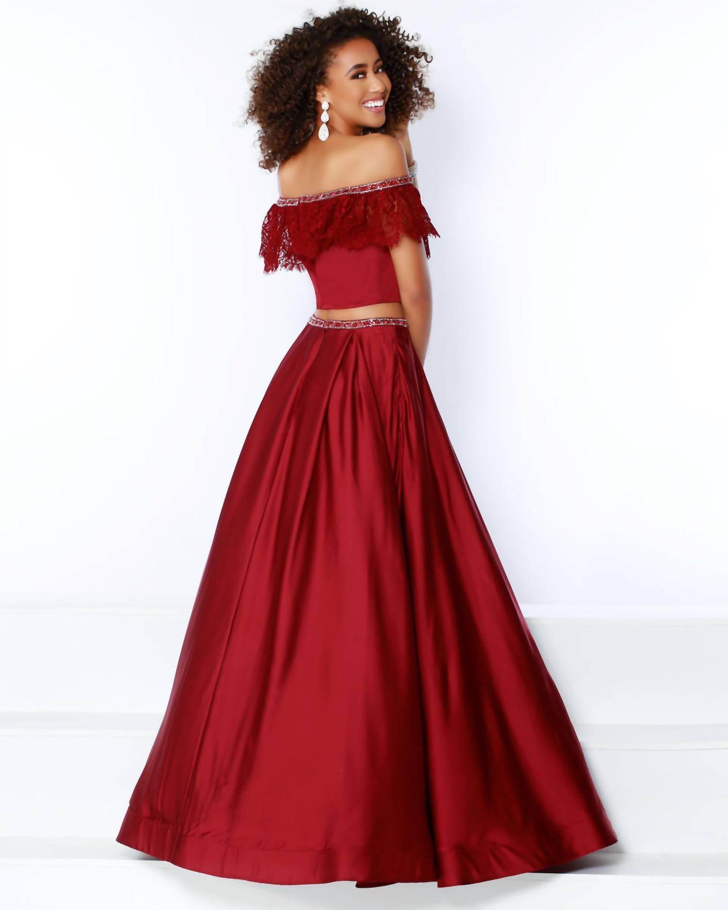 2Cute - Off The Shoulder Prom Dress - Rack Hunt -
